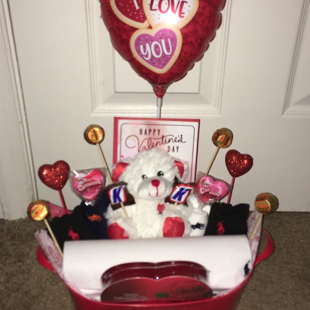 LAST 1 Polo Valentines man basket extra large NWT - Picture 2 of 5